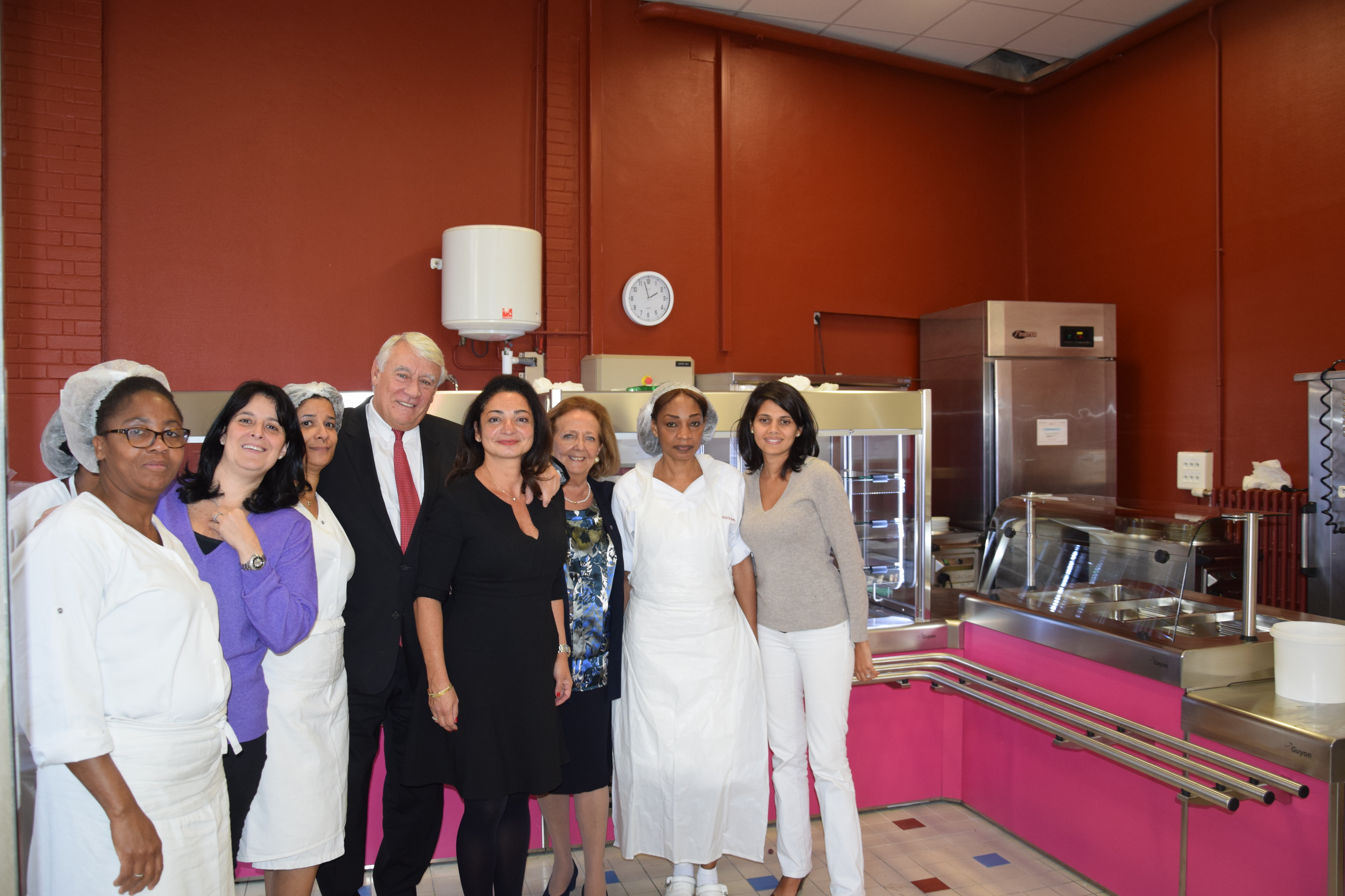Inauguration du nouveau self de l’école Chernoviz