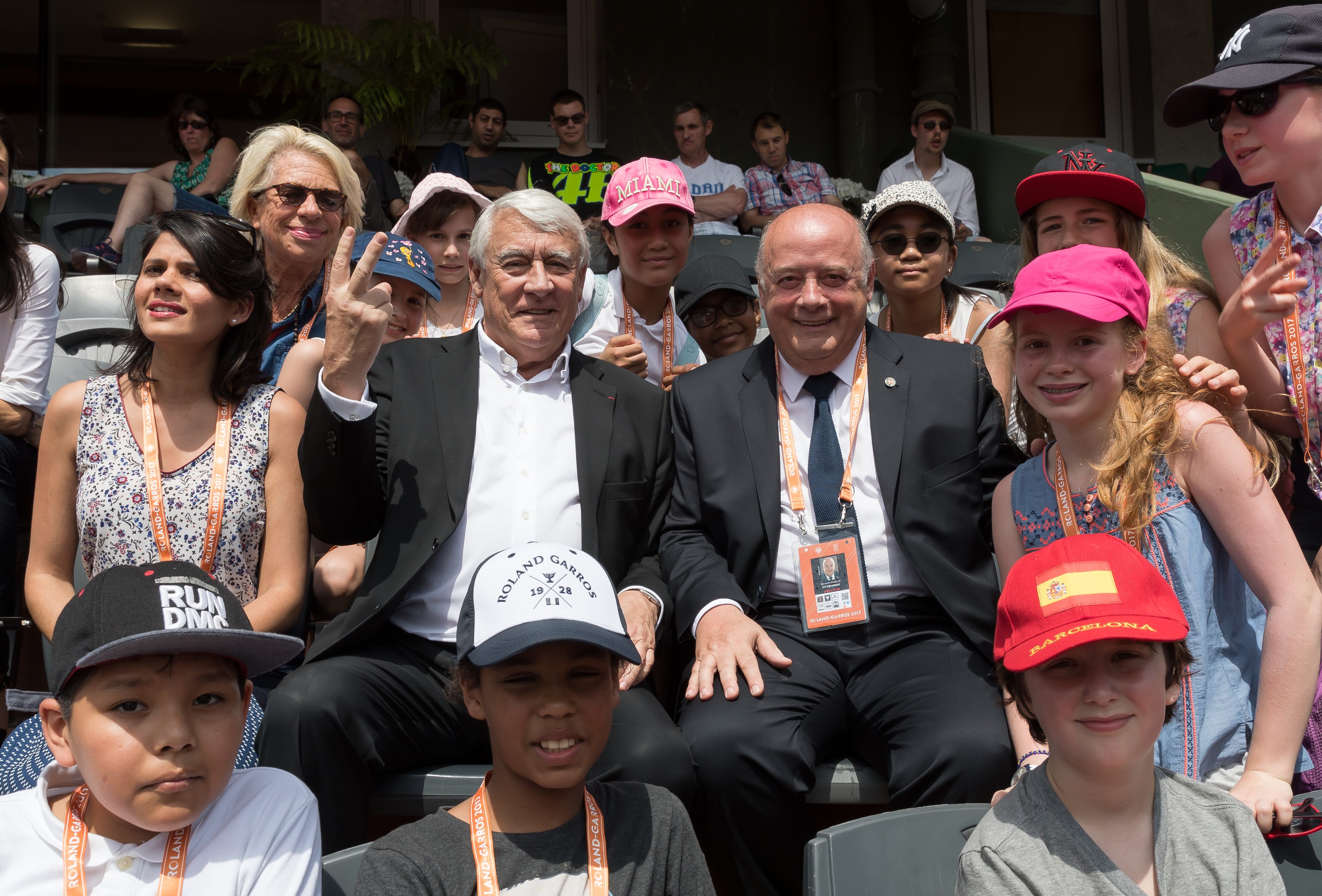 La Caisse des Ecoles du 16ème aux Internationaux de Roland Garros 2017