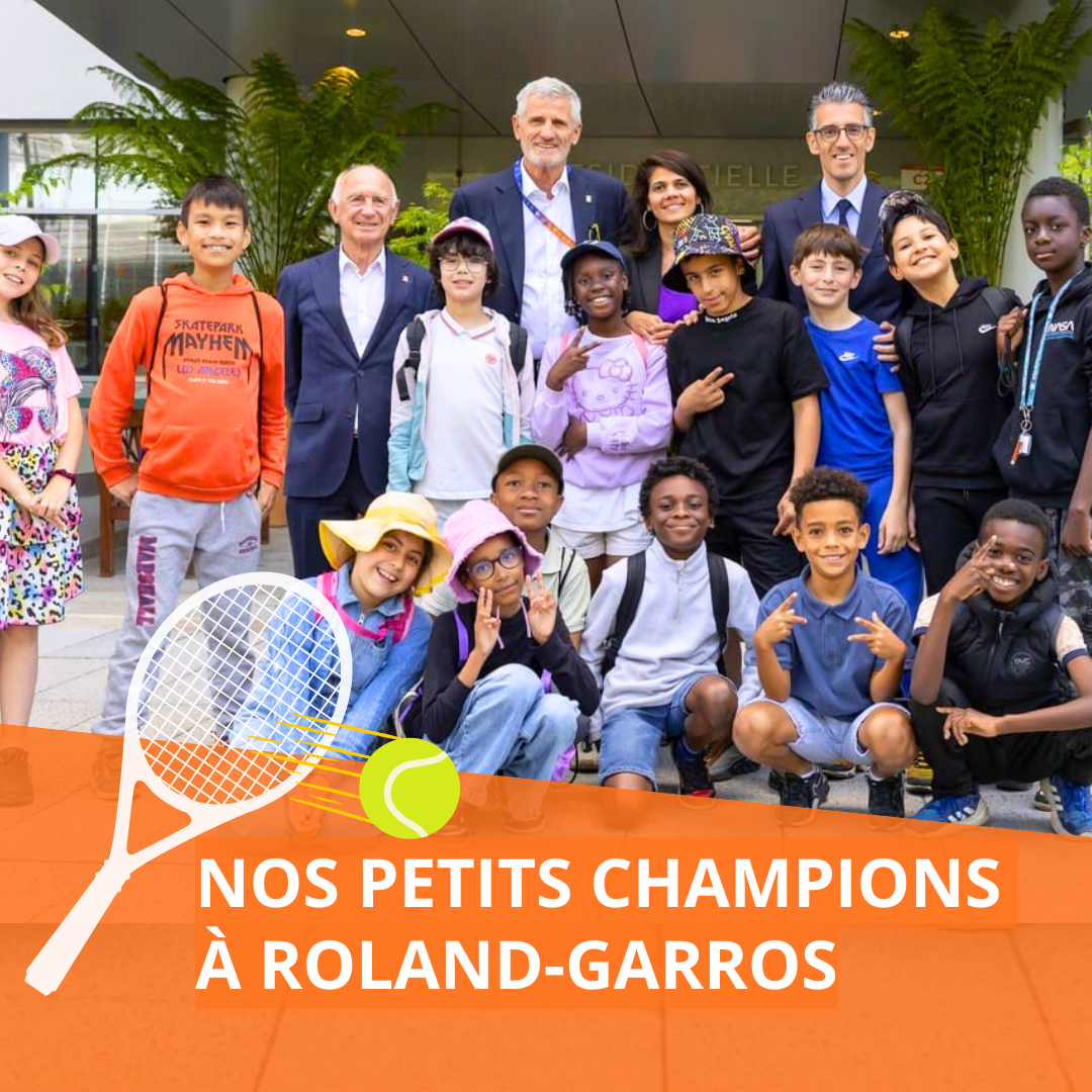 182 élèves du 16e à Roland Garros