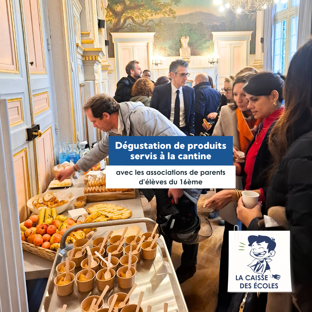 Découverte des produits servis à la cantine !