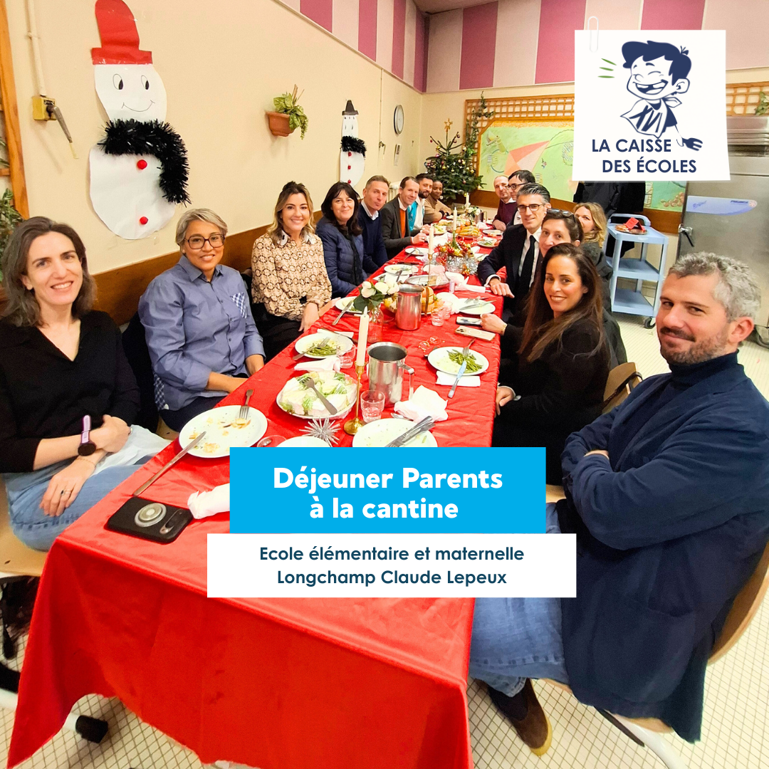 Echanges avec les parents dans les cantines du 16ème