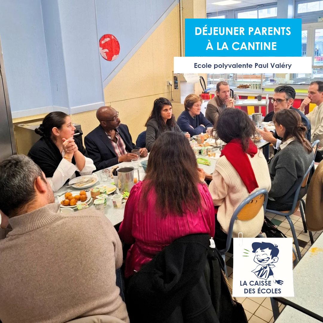 Echanges avec les parents dans les cantines du 16ème