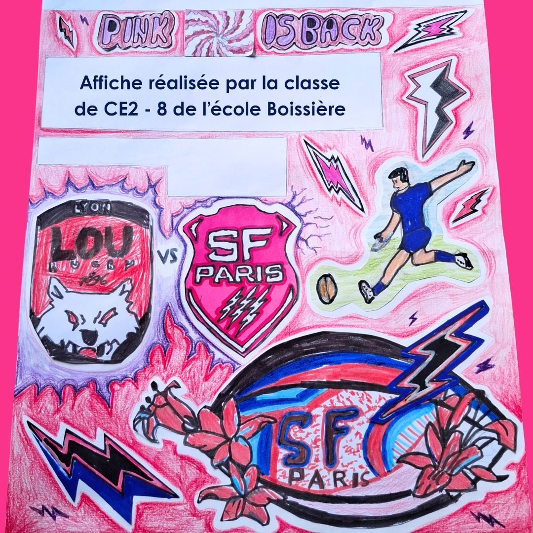 Concours de dessin – Stade Français Paris